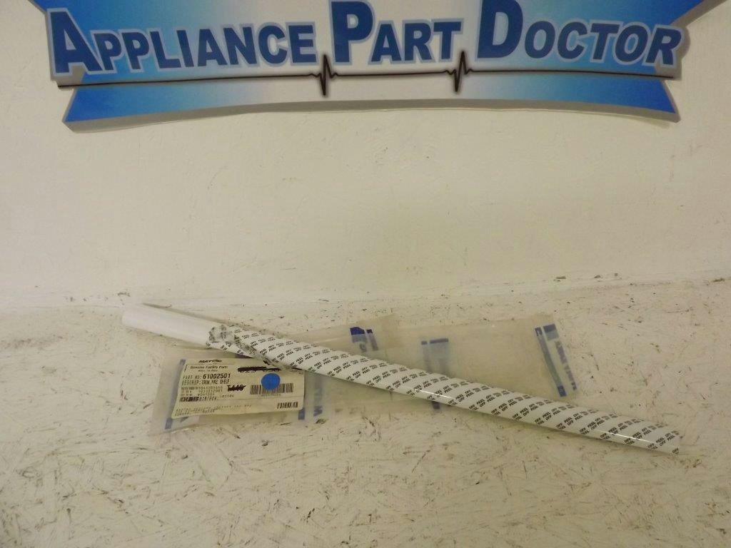 MAYTAG WHIRLPOOL REFRIGERATOR 61002501 FREEZER SHELF TRIM NEW MAYTAG WHIRLPOOL REFRIGERATOR 61002501 FREEZER SHELF TRIM NEW